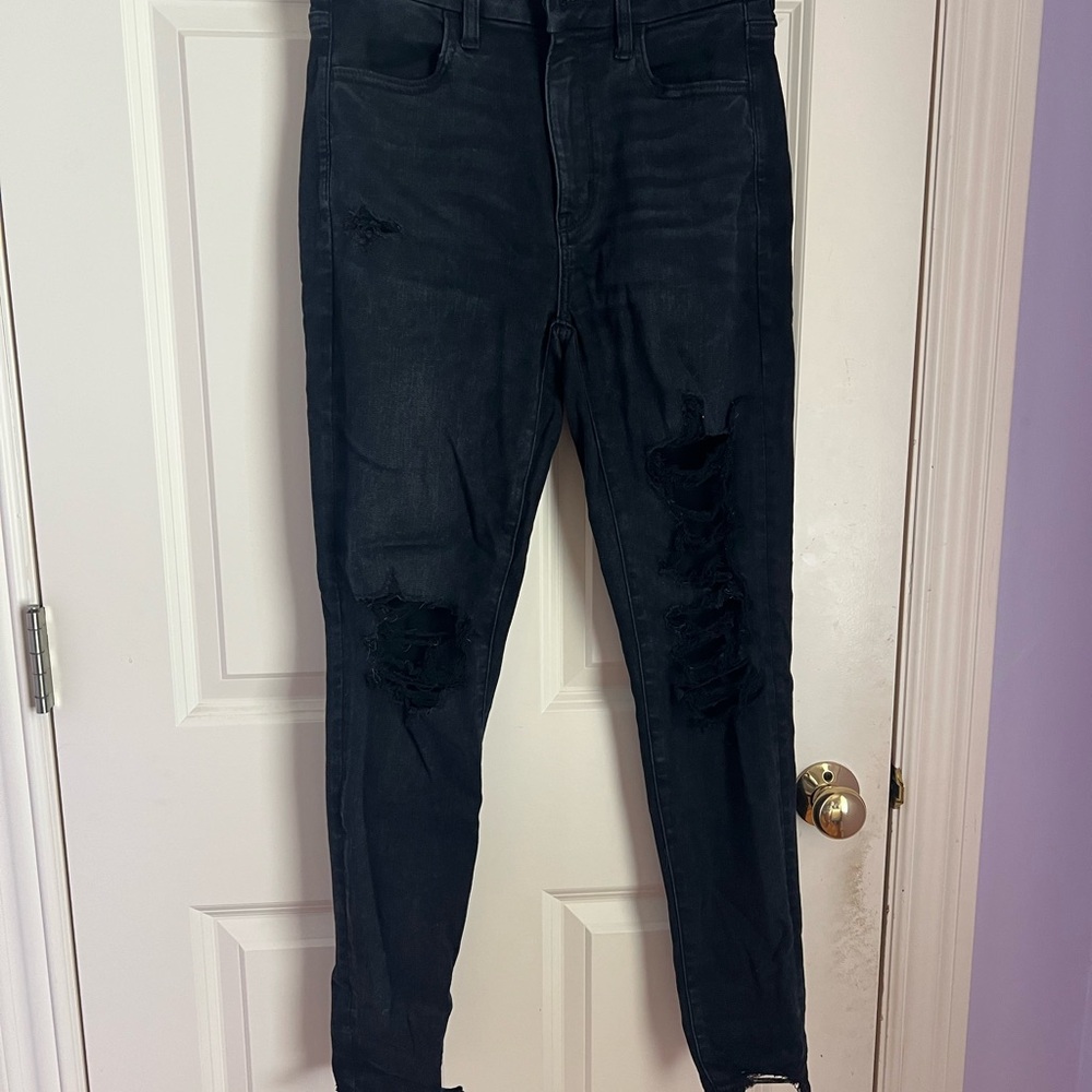 American Eagle Outfitters Black Denim Jeans